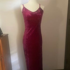 Beautiful velvet dress